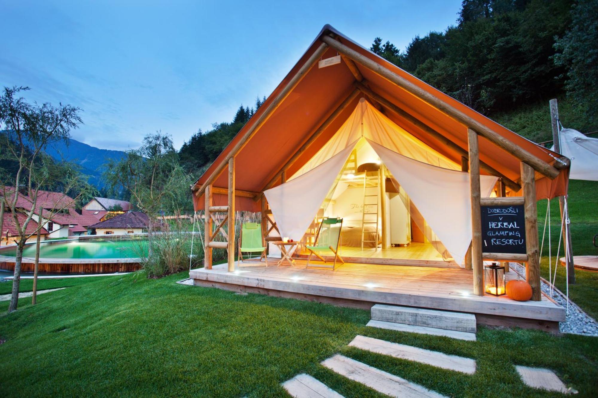 Herbal Glamping Resort Ljubno Buitenkant foto